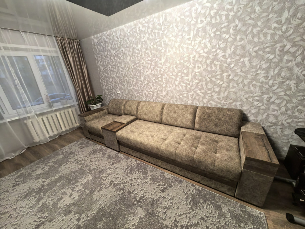 Прямой диван Престиж Трапеция №76